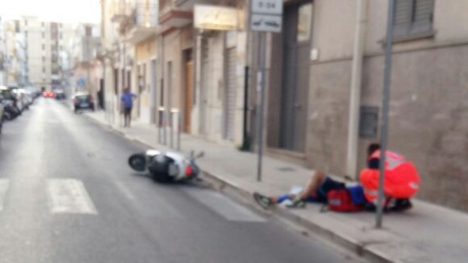 INCIDENTE STRADALE A BRINDISI. FERITO UN MOTOCICLISTA Brindisitime.it