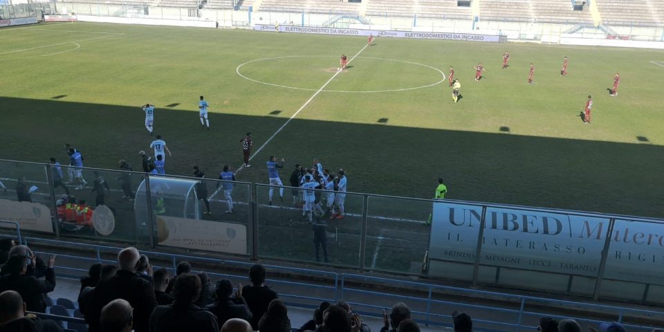 CALCIO LA VIRTUS FRANCAVILLA STENDE IL FORTE TRAPANI PER 4 A 1