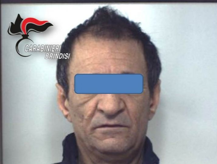 FRANCAVILLA FONTANA. DEVE ESPIARE 6 ANNI E 9 MESI DI RECLUSIONE PER