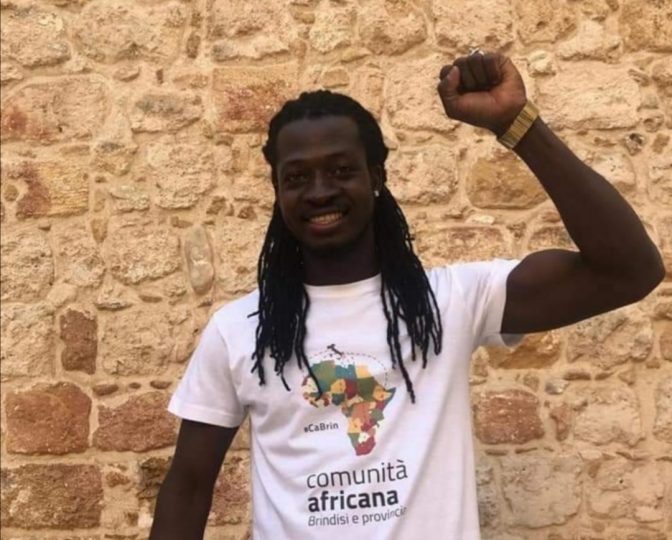 DRISSA KONE SU RACCOLTA FONDI PER CAMARA Brindisitime.it Network News da Brindisi e Provincia